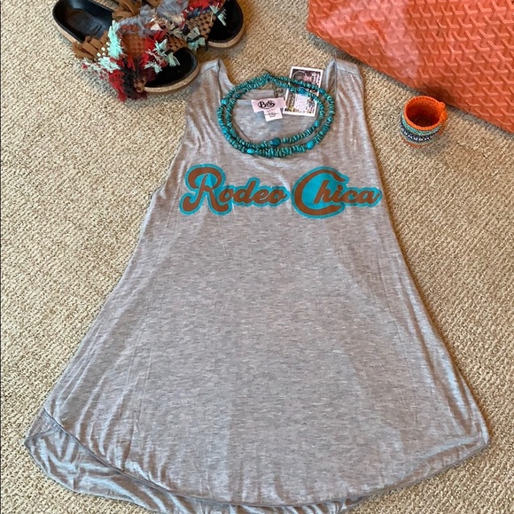 B & S Clothing Co. Rodeo Chica Tank - Picture 3 of 9